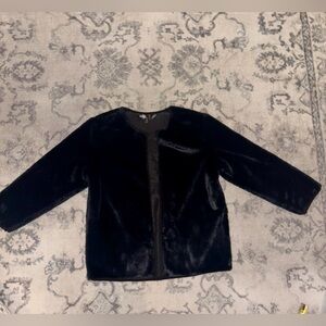 Lularoe Elegant Stella Bolero Style Jacket, Size XXS, Black. EUC